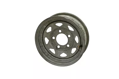 Titan 12x4 4-4 (4 Bolt On 4  Bolt Circle) Galvanized Spoke Wheel - 44-1240 • $26.50