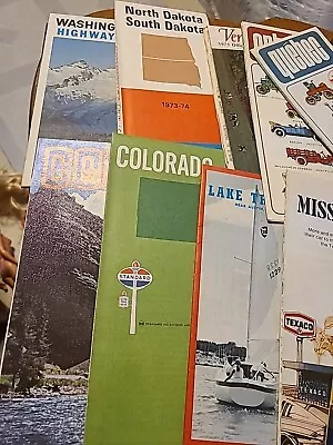 Vintage Road Map Lot • $5