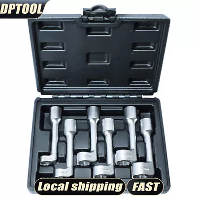 6pc 12pt Diesel Fuel Injector Line Injection Socket Wrench Spanner TOOL Set • $33