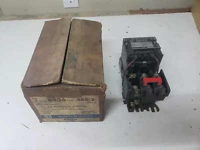 NOS Square D 8536 SBO-2 Series A AC Magnetic Starter Size 0 • $100