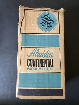 £0.99 • Buy Rare Aladdin Continental 6 Fl Oz Half-Size Vintage Vacuum Flask - Beige / Cream