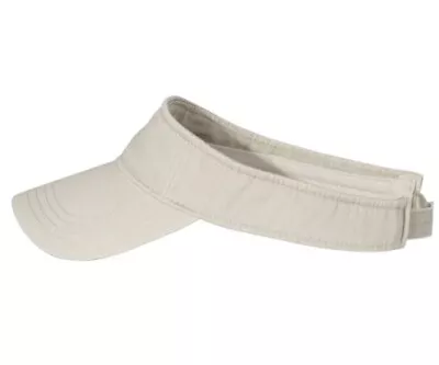 Stone Sun Visor Comfort Fit Adjustable Visor Cap Open Hat Unisex Adult New • $6.99