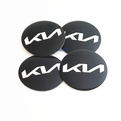 2.2'' 3d KN Decal Auto Wheel Hub Cap Sticker 56mm For K5 Forte Optima K3 Sorento • $10.93