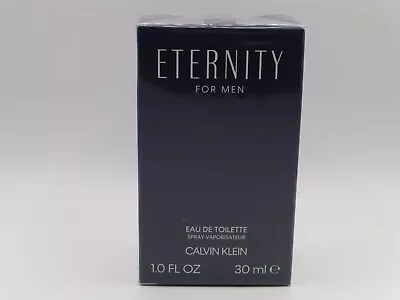 Calvin Klein ETERNITY For Men Eau De Toilette Spray 30ml - Brand New Sealed • £19.89