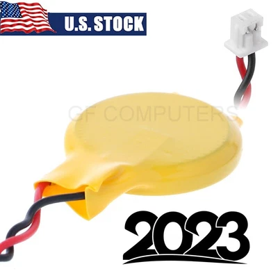 $5.12 • Buy For Lenovo X220 X230 T420 T430 CMOS BIOS RTC BATTERY CR2032 P/N 04W1642 2 Wire