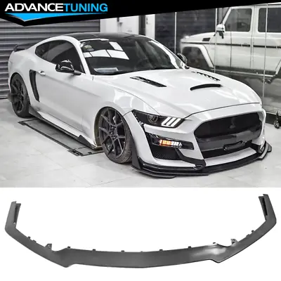 Replacement Front Lip For 15-17 Ford Mustang GT500 Style Front Bumper Cover - PP • $219.99