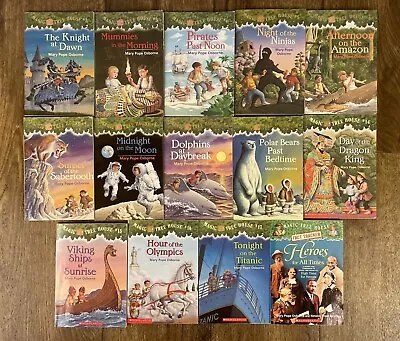 Magic Tree House Books 14 Lot Bundle Chapter Books Ages 6-8 Mary Pope Osborne • $13.99