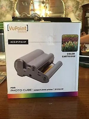 Photo Cube Compact Printer Color Cartridge ACS-IP-P10-VP   VuPoint Solutions NEW • $20
