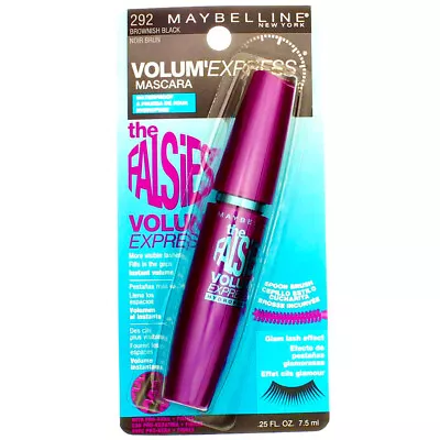 Maybelline Volum' Express The Falsies Waterproof Mascara Brownish Black 292... • $13.51