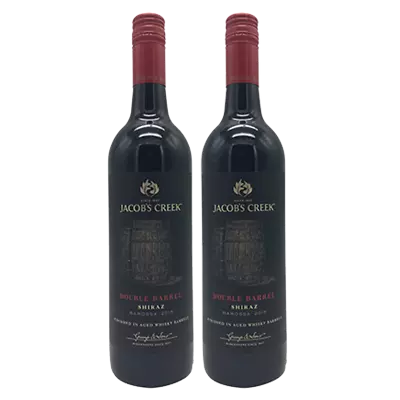 Jacob's Creek Double Barrel Shiraz 2017 750mL X 2 Bottle • $75