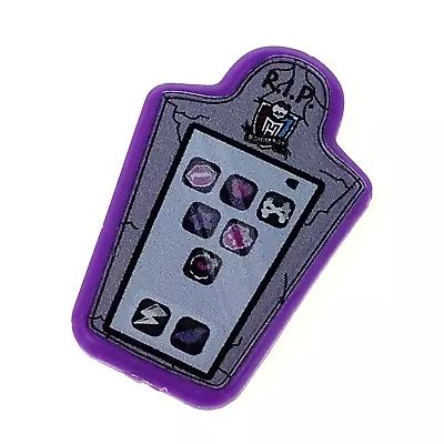 Monster High  Clawdeen Wolf - New Scaremester - Purple ICoffin Phone Tablet Only • $11.49