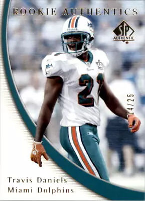 2005 SP Authentic Football Card Pick (Inserts) • $7