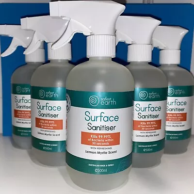 Surface Disinfect Cleaner Spray Australian Made 70% Ethanol Lemon Myrtle Scent • $25