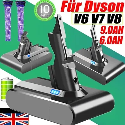 £23.99 • Buy 9.0AH Battery For Dyson V6 V7 Animal V8 V10 Fluffy SV10 SV12 DC58 SV03 Vacuum