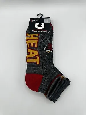 Miami Heat 3 Pair Quarter Cut Socks • $16.99