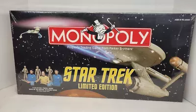 Monopoly STAR TREK LIMITED Edition Game Collectible Pewter Tokens New Sealed • $95