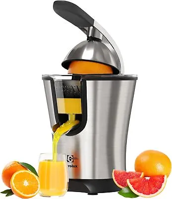 Eurolux Premium Electric Orange Juicer | Stainless Steel Citrus Squeezer With Ne • $58