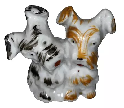 Vintage Terrier Porcelain Dog Figurine Standing Made In Occupied Japan  2.75  • $9.99