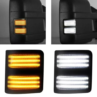 2X Dynamic LED Side Mirror Turn Signal Light For 08-16 Ford F250 F350 F450 F550 • $26.79