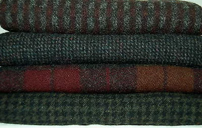 HAND DYED RUG HOOKING WOOL Mill-Dyed ~  BLACK MAGIC  (4-pc. Collection) • $14