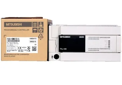 $413.98 • Buy Mitsubishi Melsec FX3U-48MR/ES-A PLC Programmable Logic Controller Module NEW