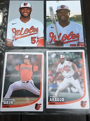 Baltimore Orioles Unsigned Current/Former Player Photo Cards U Pick $1-20 Lot A • $0.99