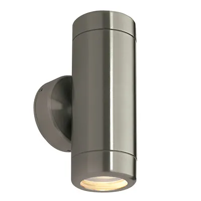 £27.99 • Buy SAXBY Odyssey 2 X 35W GU10 Up Down Outdoor Waterproof Dimmable Wall Light IP65 