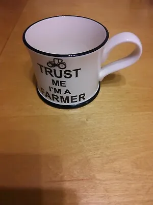 £14.99 • Buy Moorland Pottery Trust Me I'm A Farmer Mug Excellent Condition 