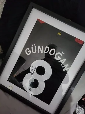 Signed Gundogan Manchester City Shirt 22/23 Away Shirt Comes With Coa **no Frame • £50