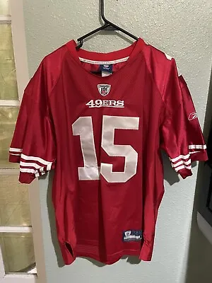 Reebok Michael Crabtree San Francisco 49ers Men’s Red Jersey Size 48 • $49.99
