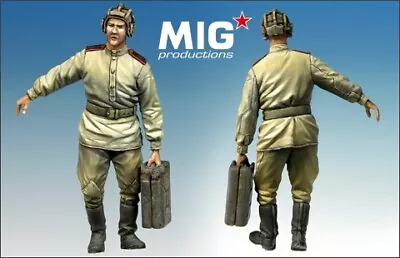 (MIG35310) - *** Mig Productions 1:35 - Russian Tanker With Fuel Can • $9.86