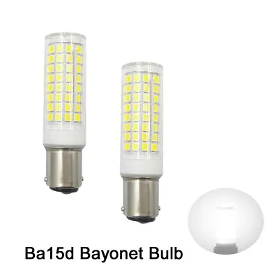 2pcs Ba15D LED Bulb 102-2835 7W 110V Ceramics White Lighting  US Stock H • $11.89
