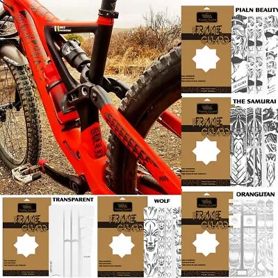 3D Mountain Bike Scratch-Resistant Protect Frame Protector Removeable Sticker • $15.88