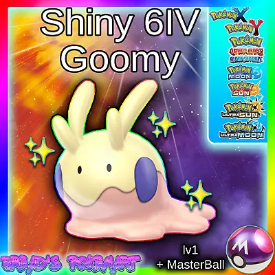 $2.99 • Buy ✨Shiny Goomy 6IV✨ Pokemon XY ORAS Ultra Sun & Moon 3DS 🚀Fast Pokémon Trade🚀