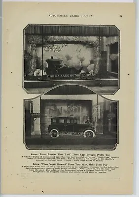1924 Martin Nash Motor Co. Pic & Caption: Atlanta Georgia Nash Dealer Window • $17.76
