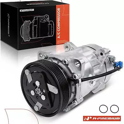 AC Compressor W/ Clutch For Volkswagen Golf Jetta 1993-1999 Cabrio 95-02 Passat • $186.74