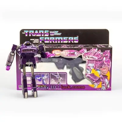 Transformers G1 Shockwave Shockblast Reissue 84 Action Figure Robot Collect Gift • $75.37