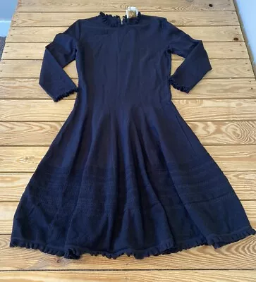 Kate Spade Women’s Ruffle Hem Dress Size M Black AK • $39.99