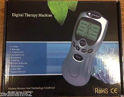 Digital Electronic Massage Therapy Acupuncture Machine With 6 Pads - New • $14.99