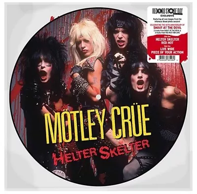 MOTLEY CRUE - HELTER SKELTER - 12  PICTURE DISC - 40TH ANNIVERSARY -  Rsd 2023 • $40.40