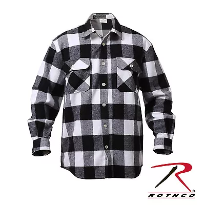 Rothco 4739 Extra Heavyweight Buffalo Plaid Long Sleeve Flannel Premium Shirt  • $47.99
