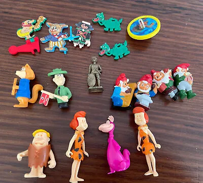 Kinder Surprise Toys Collectable Yogi Bear Flintstones  Vintage Bulk Lot 1  • $10