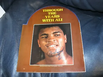 Muhammed Ali Autograph Photo PSA Pre Certified  • $231.49