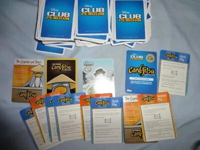 Topps Disney Club Penguin Card-Jitsu Collector Card Bulk 240+ Cards  Codes • $100