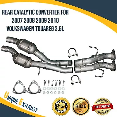 Rear Catalytic Converter For 2007 2008 2009 2010 Volkswagen Touareg 3.6L New • $228.18