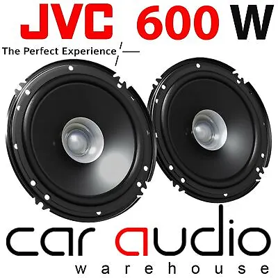 £19.95 • Buy JVC CS-J610X 6.5  16cm Dual Cone 600 Watts Car Van Door Coaxial Speakers Pair