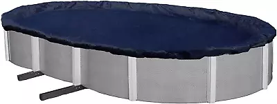 Winter Block Premium Winter Pool Cover For Above Ground Oval Pool 10 X 15 Ft • $40.30