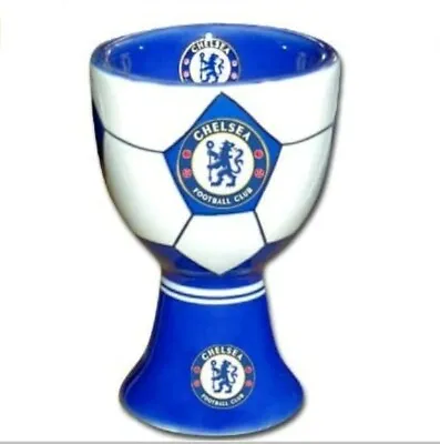 New In Box Genuine Chelsea FC Team Crest / Badge Egg Cup  • $15.34