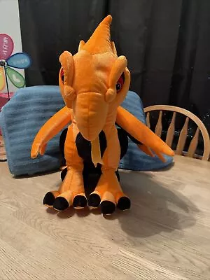 Cedar Point Roller Coaster The Gatekeeper Orange Plush Dragon 15” • $49.99