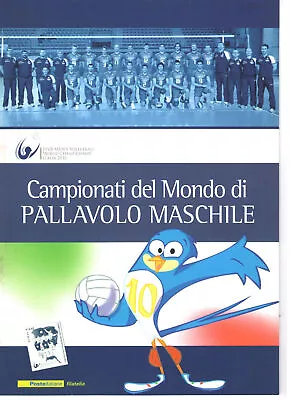 2010 Italy - Repubblica Folder - Men's Volleyball N . 237 MNH ** • $44.52